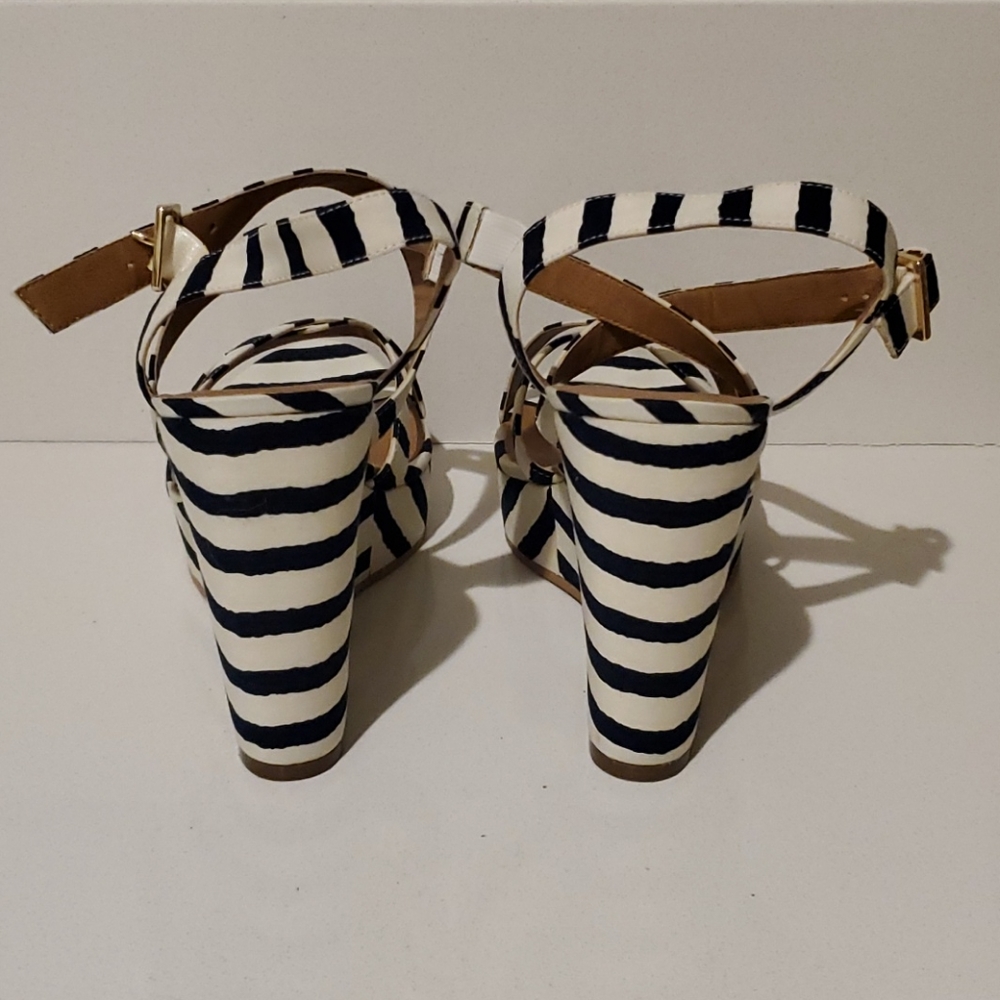 Nordstrom BP Wedge Open Toe Heels 🎉HP🎉 - Picture 3 of 7
